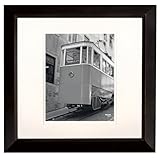 Nexxt by Linea Mode Solid Wood Frame, Holds 8-by-10-Inch or 8-1/2-by-11-Inch Photo, Black