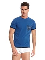 Guess Camiseta Manga Corta (Azul)
