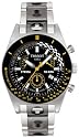Tissot T-Sport PRS 516 Mens Stainless Steel Black Retrograde Chronograph Watch #T91148851