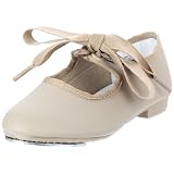 Dance Class T200 Vinyl Flexible Tap (Toddler/Little Kid),Tan,9 M US Toddler