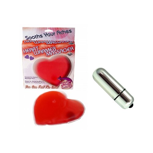 Pipedream Products Heart Warmer Massager Red Adult Sex Toy Kit