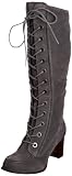 Hush Puppies Women's Ember Leather Suede Knee High Boots