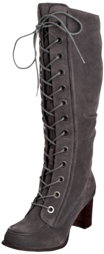 Hush Puppies Women's Ember Leather Suede Knee High Boots