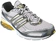 Adidas Mens Boost Silver/Black/Yellow Running