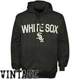 MLB '47 Brand Chicago White Sox Black Scrimmage Pullover Hoody Sweatshirt
