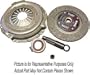 Original Quality Clutch Company - Isuzu Medium Truck NPR Clutch Kit 3.9L 4 Cylinder 1984-87 Ceramic Button Disc,W4 to November 30,1986.New Original Equipment New