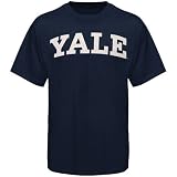 NCAA Yale Bulldogs Navy Blue Arched T-shirt
