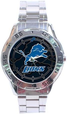 Custom Detroit Lions American Football NFL Men Watch