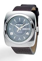 Diesel Men's Day/Date Leather Band Watch Model DZ1148