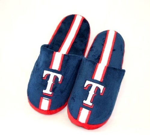 Texas Rangers Mens Slippers House Shoes
