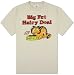 Garfield - Big Fat Hairy Deal Specialty Products T-Shirt, L - Sand