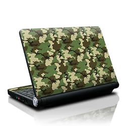 Woodland Camo Design Decorative Skin Decal Sticker for Lenovo IdeaPad S10 Netbook Laptop Computer