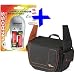 eHome Bundle: Lowepro Soft Carry Case +Uniross 2100mAh NiMh Batteries & Charger for SLR-style Super Zoom Cameras Fuji HS20 HS10, Fujifilm S200 S100