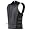 NEW BIKER MOTORCYCLE LEATHER VEST STYLISH BLACK L