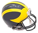 Tom Brady Michigan Wolverines Autographed Full Size Pro Style Helmet