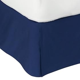 Home Bedskirt - Blue
