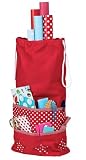 Gift Wrap Storage Bag - Red