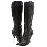 Michael Antonio Leo Knee-High Boots 6 Black
