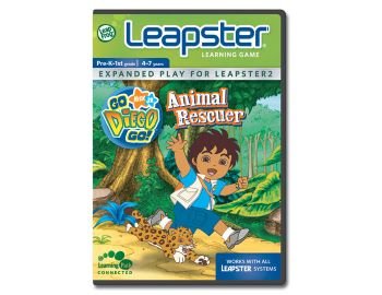 Childrens Toyshop  Toys : Leapfrog Leapster, L-Max & Leapster2 GO DIEGO GO! Animal Rescuer Game 4-7 years
