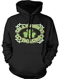 Tis A Blessing To Be Irish Mens Sweatshirt, Ireland Country Pride Shamrock Design Pullover Hoodie