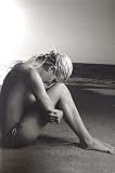 Heidi Klum Naked on Beach Victorias Secret Poster.