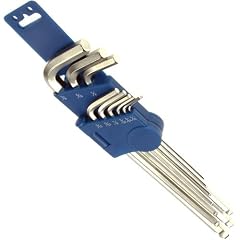 9 x INBUS Kugelkopf Winkleschl�ssel EXTRA LANG 1/16" - 3/8" ZOLL SAE IMBUS CV-S