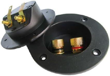 Speaker Box Terminal Round Spring Cup Connector Subwoofer Plug