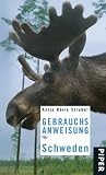 Gebrauchsanweisung f�r Schweden