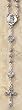 Metal Rosary with Case - Divine Mercy - 3mm Beads - 14in. Chain - IMPORTED FROM ITALY