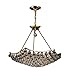 Elegant Lighting 9802D26G/RC Corona 12-Light Chandelier, Finish with Crystal (Clear) Royal Cut RC Crystal, 21"H, Gold