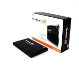 Vantec NexStar CX NST-200S2-BK 2.5-Inch SATA to USB 2.0 External Hard Drive Enclosure (Black)