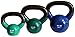 Ader Vinyl Kettlebell Set- 5, 10, 15 Lb