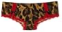 Baby Phat Women's Leopard Print Hipster,Leopard,Small