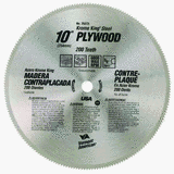 Irwin 11820 6-1/2-Inch 140 Tooth TFG Plastic, Plywood, and Veneer Cutting Saw Blade with 5/8-Inch Arbor