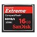 SanDisk 16GB 60MB/s Extreme Compact Flash Card SDCFX-016G-A61   (US Retail Package)