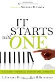 Buy : Starts with One, It: Changing Individuals Changes Organizations