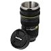 Fotodiox Thermo Lens Cup with Stainless Steel Insulated Tumbler, Coffee and Refreshment Mug, 1:1 Nikon Lens imitation Thermo Cup (Modeling 24-70mm F2.8G Lens), 16oz