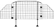 GMI PetShield Large Mesh Travel Barrier