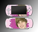 Justin Bieber My World 2.0 Pink Decal Cover SKIN #15 for Sony PSP 1000 Play ....