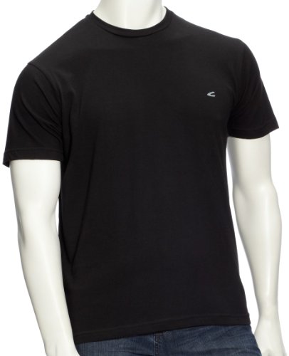 Camel Active round-neck 1/ 2 2-pack 009087 Herren Shirts/ T-Shirts, Gr. 56 (XXL), Schwarz  Preisvergleich