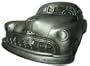Antique Classic Car Stash Holder Belt Buckle