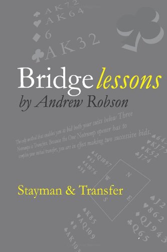 Bridge Lessons: Stayman & Transfers