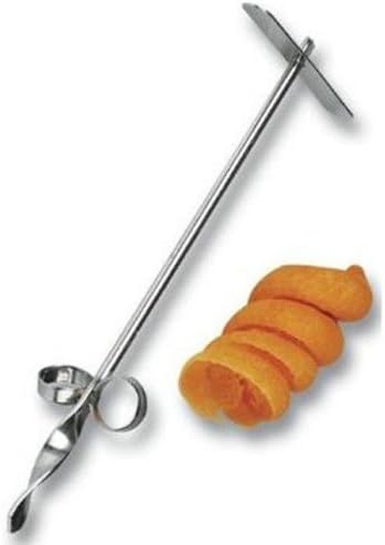 Chef Harvey's Twin Curl Cutter - Fruit Veggie Garnish Ribbon Spiral Curly Fries