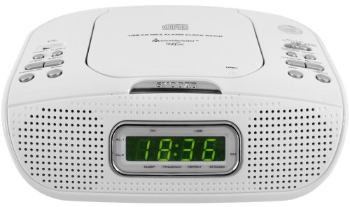 Soundmaster URD830 CD/MP3 Stereo Uhrenradio mit USB