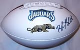 Blaine Gabbert Autographed Jacksonville Jaguars Logo Football W/PROOF, Picture of Blaine Signing For Us, Missouri Tigers
