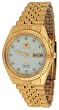 Orient Men's All Gold Diamond Index Self Winding Automatic Watch #BEM6R001W