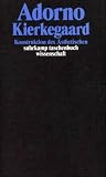 Gesammelte Schriften in 20 B&auml;nden: Band 2: Kierkegaard - Konstruktion des &Auml;sthetischen (suhrkamp taschenbuch wissenschaft) - Theodor W. Adorno