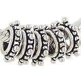 Set of 5 BALI Silver SPACER BEADS fit Pandora and Chamilia Charm Bracelet GIFT BOXED