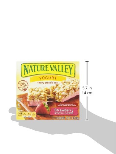 nature valley strawberry yogurt bars