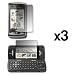 3 Pack of Premium Reusable LCD Screen Protector for LG enV Touch VX11000